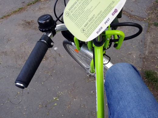 MOL Bubi a városligetben