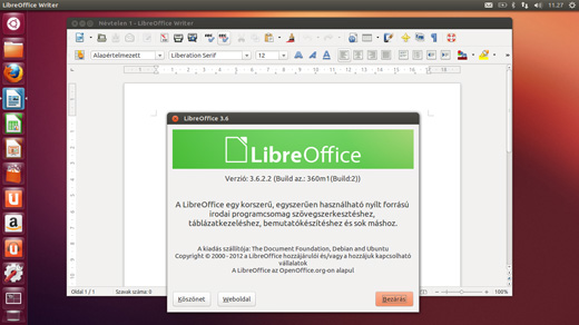 Forrás: ubuntu.hu Ubuntu 12.10