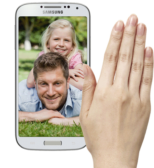 Forrás: Samsung.com Air gesture