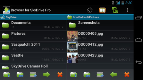 Browser for SkyDrive Browser for SkyDrive