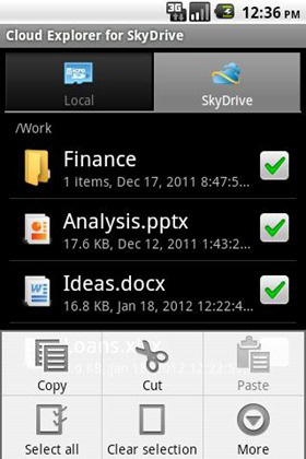 Cloud Explorer for SkyDrive Cloud Explorer for SkyDrive