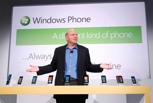 Windows Phone 7 - Steve Ballmer