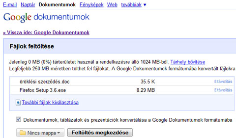 Google Dokumentumok Google Dokumentumok
