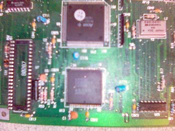 Közelről a vezérlőrész