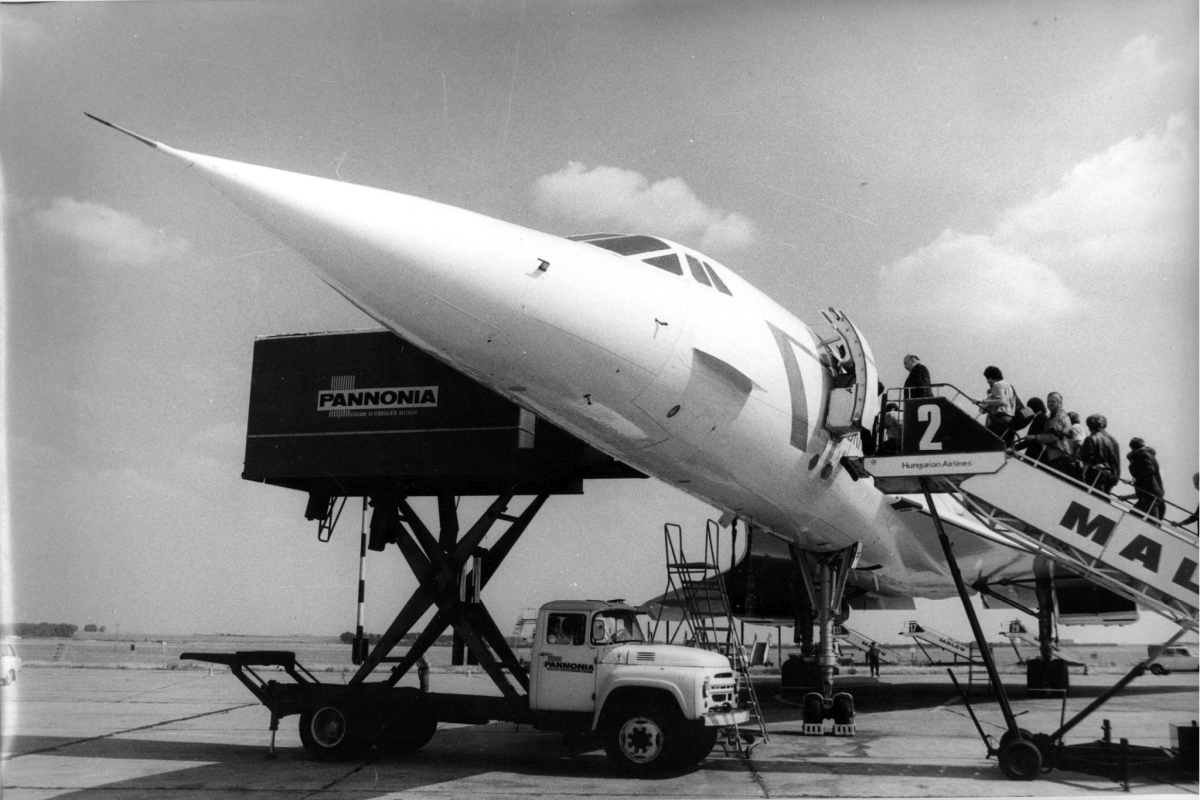 Concorde Budapesten, 1985 Concorde Budapesten, 1985